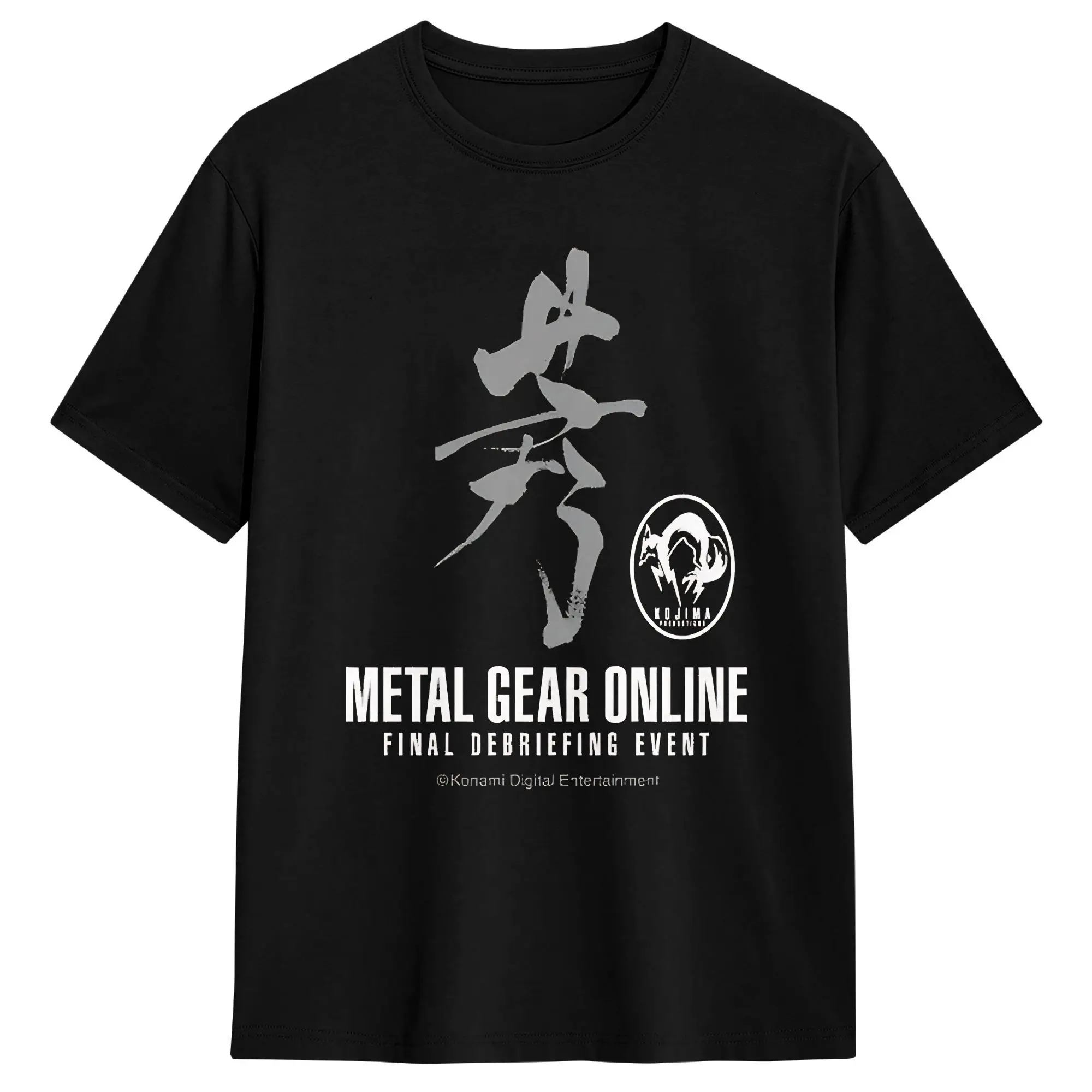 Men'S Fashion Online - เมทัลเกียร์ออนไลน์ ฟाइนัล ดีบรีฟลิ่ง อีเว้นท์เสื้อยืดผ้าฝ้ายสำหรับผู้ชาย ชายหาด Y2K
