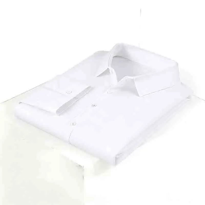 Dress Shirt Non-Iron - เสื้อเชิ้ตผู้ชายแขนยาวทรงเข้ารูป รุ่นปี 2026 ผ้าไม่ต้องรีด สำหรับใส่ทำงานหรือโอกาสทางการ