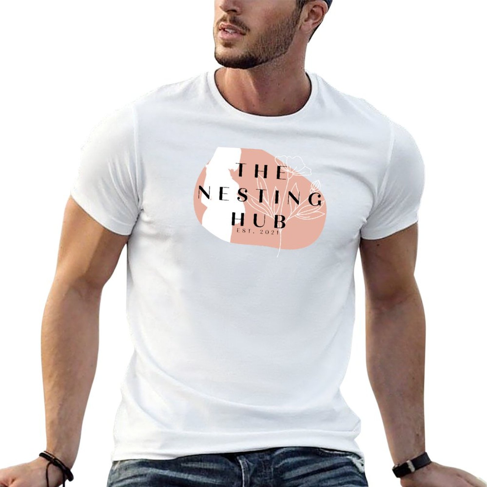 Men'S Fashion Hub - เสื้อยืดเดอะ เนสติ้ง ฮับเสื้อยืดลำลองแฟชั่นแนวสตรีท
