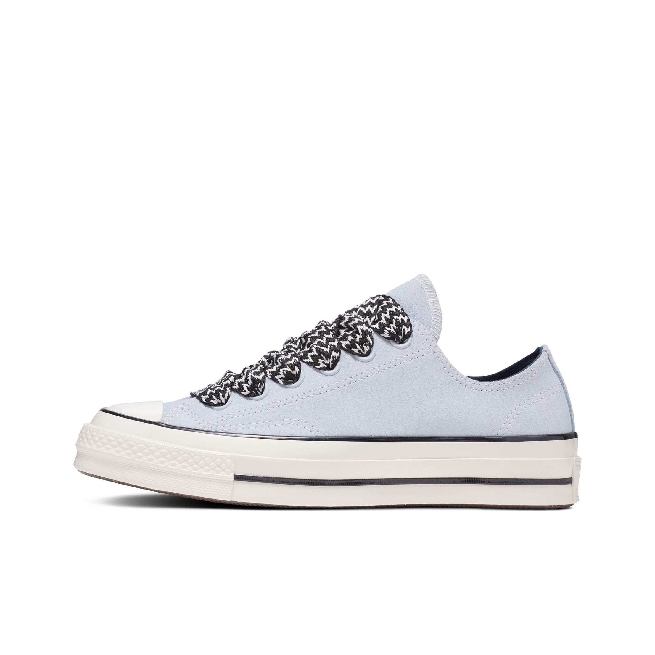 Converse Shoes Chuck 70 - คอนเวิร์ส ชัค 70 รองเท้าผ้าใบหุ้มข้อต่ำแบบทนต่อการเสียดสีสำหรับผู้หญิง สีฟ้าอ่อน