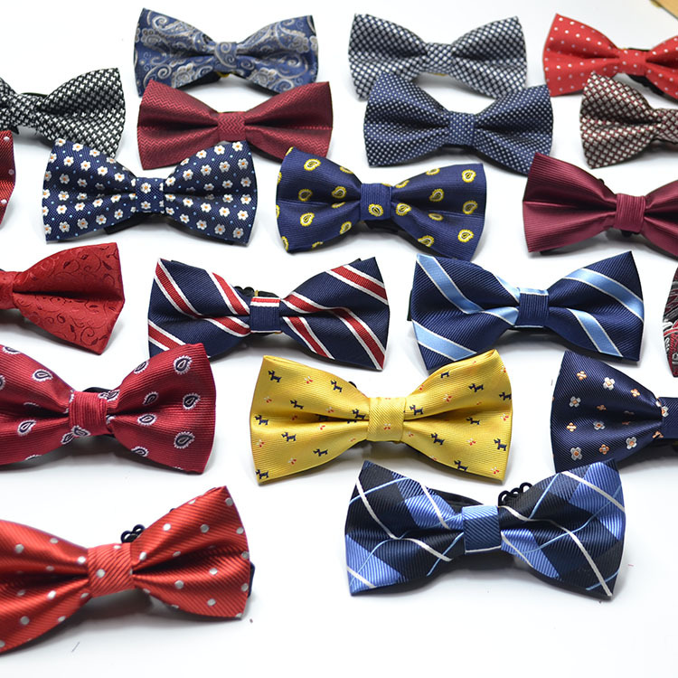 Men'S Fashion Over 60 - โบว์ไทผู้ชาย ลายจุด ลายทาง แฟชั่นสำหรับผู้ชาย ธุรกิจ งานแต่งงาน