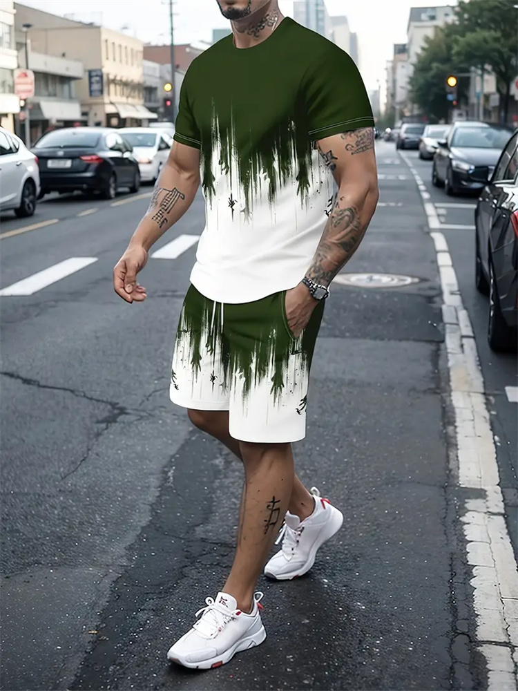 เสื้อยืดลายไล่เฉดสีสำหรับผู้ชา - Men'S Fashion Trends 2025 บทวิจารณ์และราคา