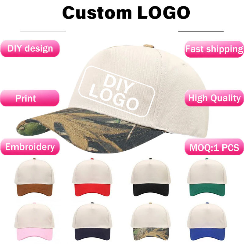 หมวกเบสบอลทรง 5 แผงแบบทูโทนสำห - Trucker Hat Cap บทวิจารณ์และราคา