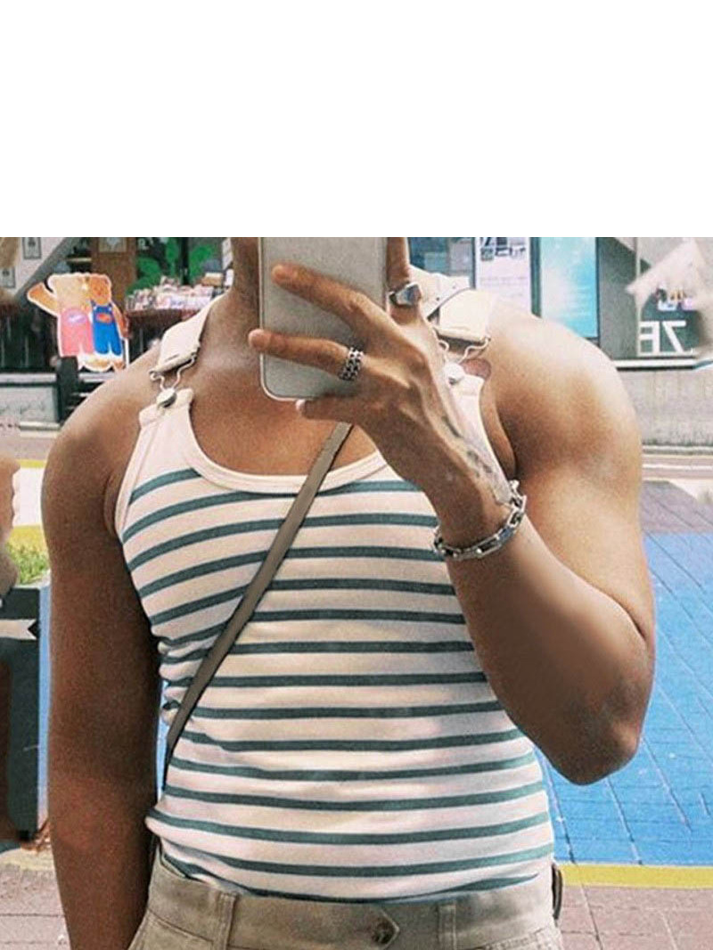 เสื้อกล้ามทรงเข้ารูปติดกระดุมโ - Men'S Fashion Online บทวิจารณ์และราคา