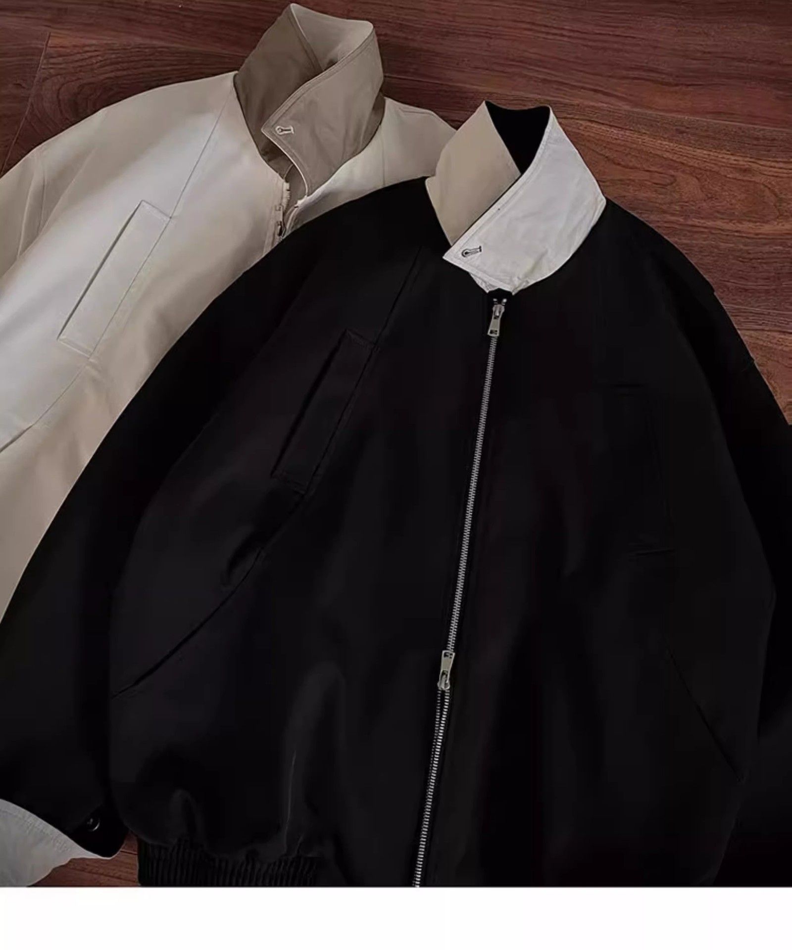เสื้อแจ็คเก็ตเบสบอลทรงโอเวอร์ไ - Harrington Jacket บทวิจารณ์และราคา