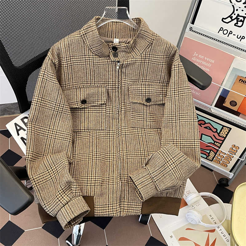 เสื้อแจ็คเก็ตผู้หญิงลายสก็อตสี - Harrington Jacket บทวิจารณ์และราคา