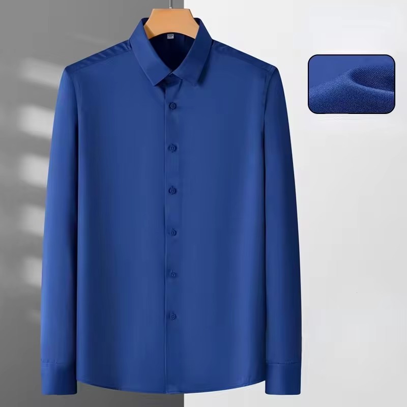 เสื้อเชิ้ตทำงานผู้ชายไม่ต้องรี - Dress Shirt Non-Iron บทวิจารณ์และราคา
