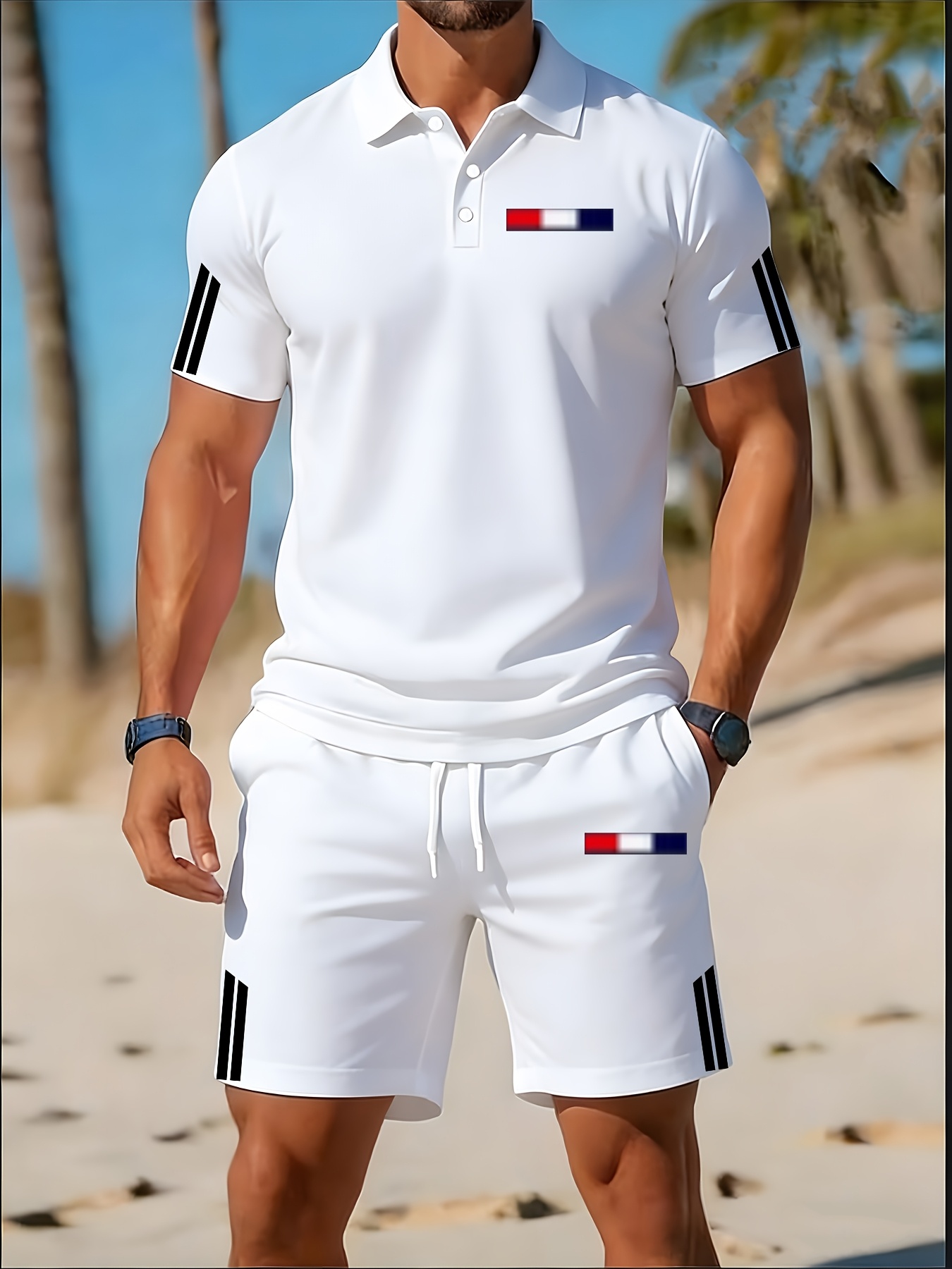 ชุดเสื้อโปโลผู้ชายฤดูร้อนปี 20 - Men'S Fashion Polo บทวิจารณ์และราคา