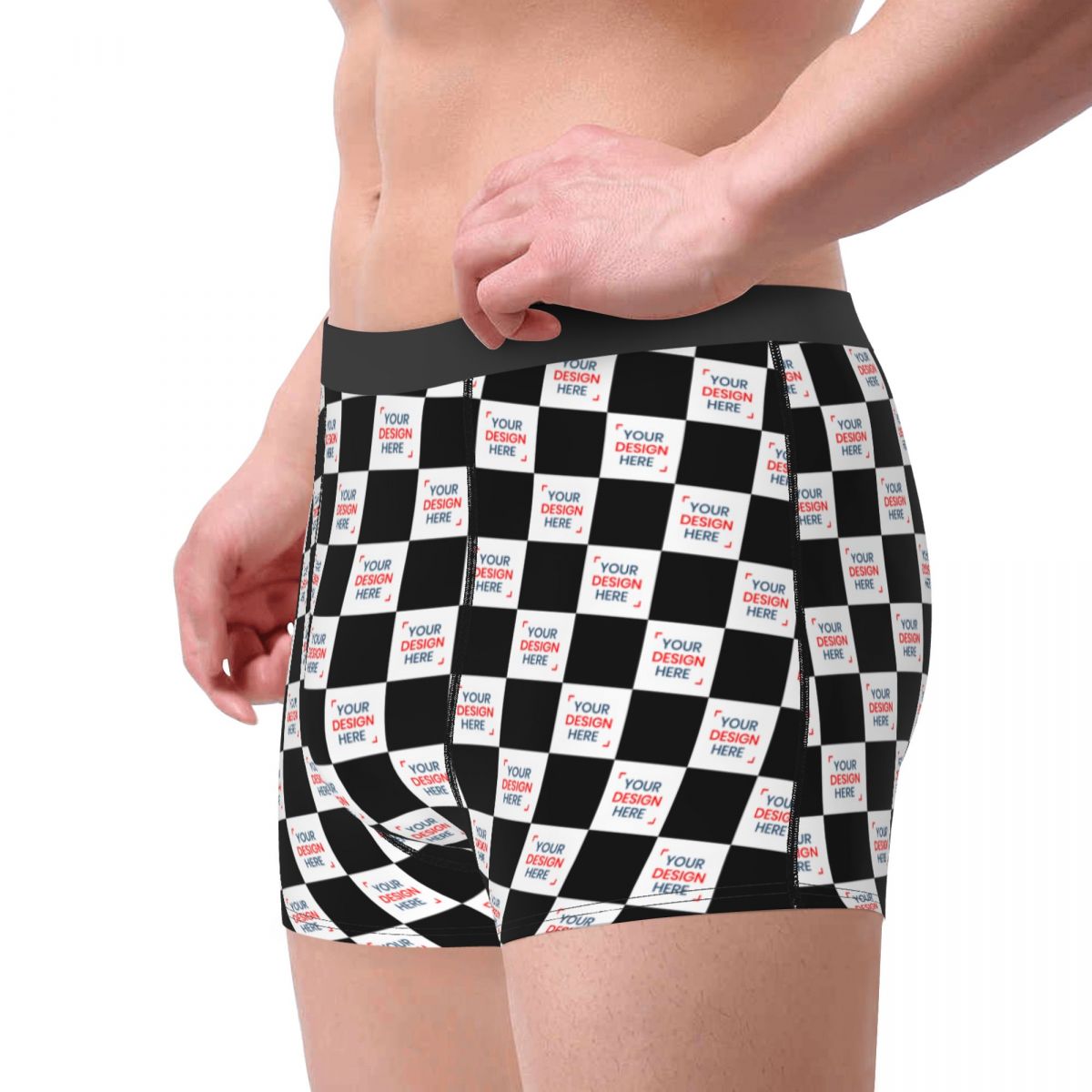 กางเกงบ็อกเซอร์แฟชั่นสั่งทำพิเ - Men'S Fashion Logo บทวิจารณ์และราคา