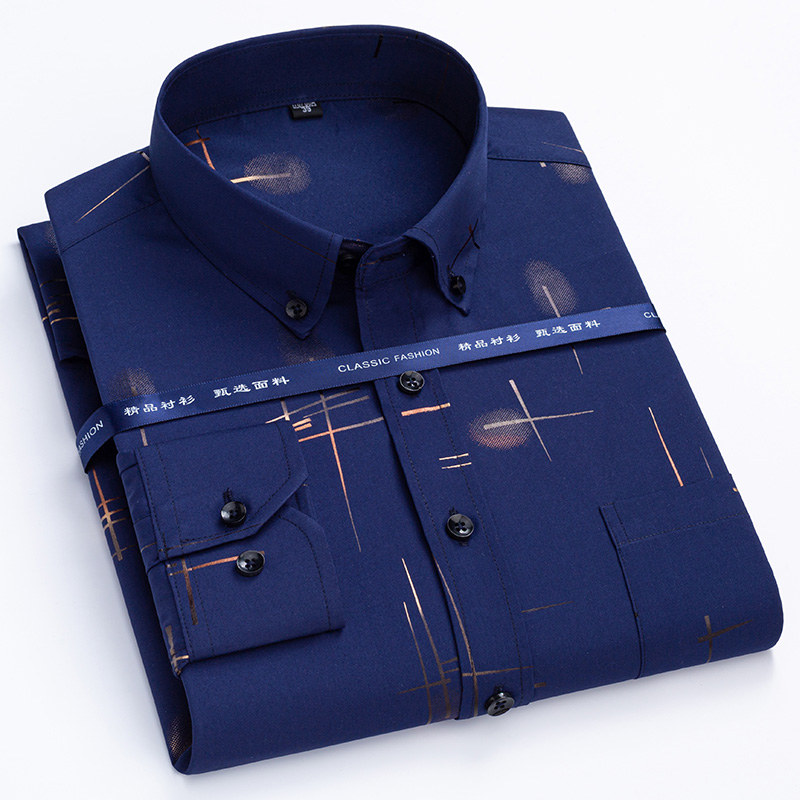 เสื้อลายสก๊อตสำหรับเสื้อแขนยาว - Dress Shirt Non-Iron บทวิจารณ์และราคา