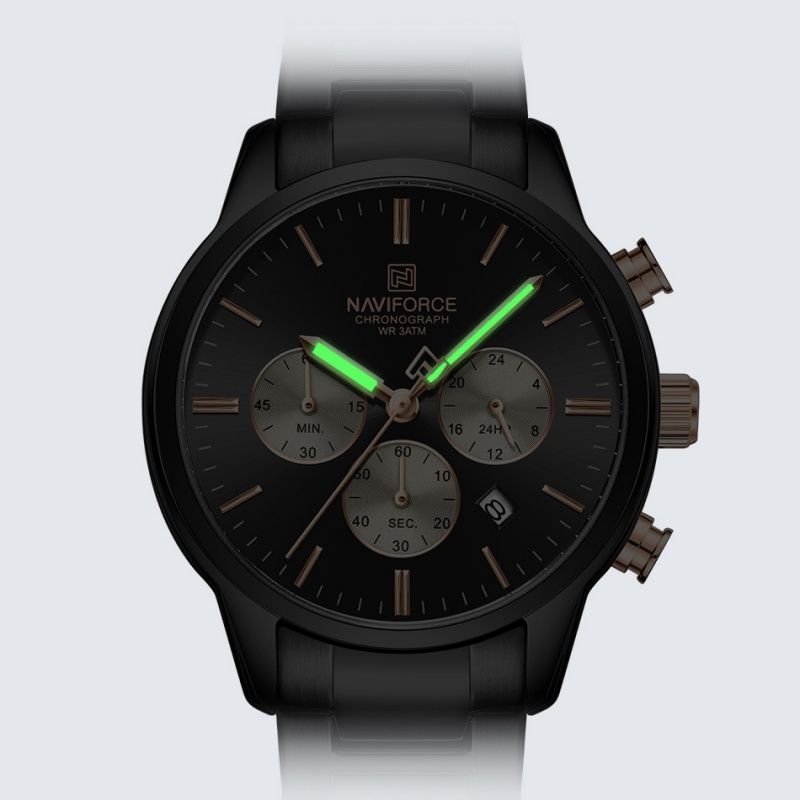 นาฬิกาข้อมือผู้ชาย NAVIFORCE ร - Men'S Fashion Box บทวิจารณ์และราคา