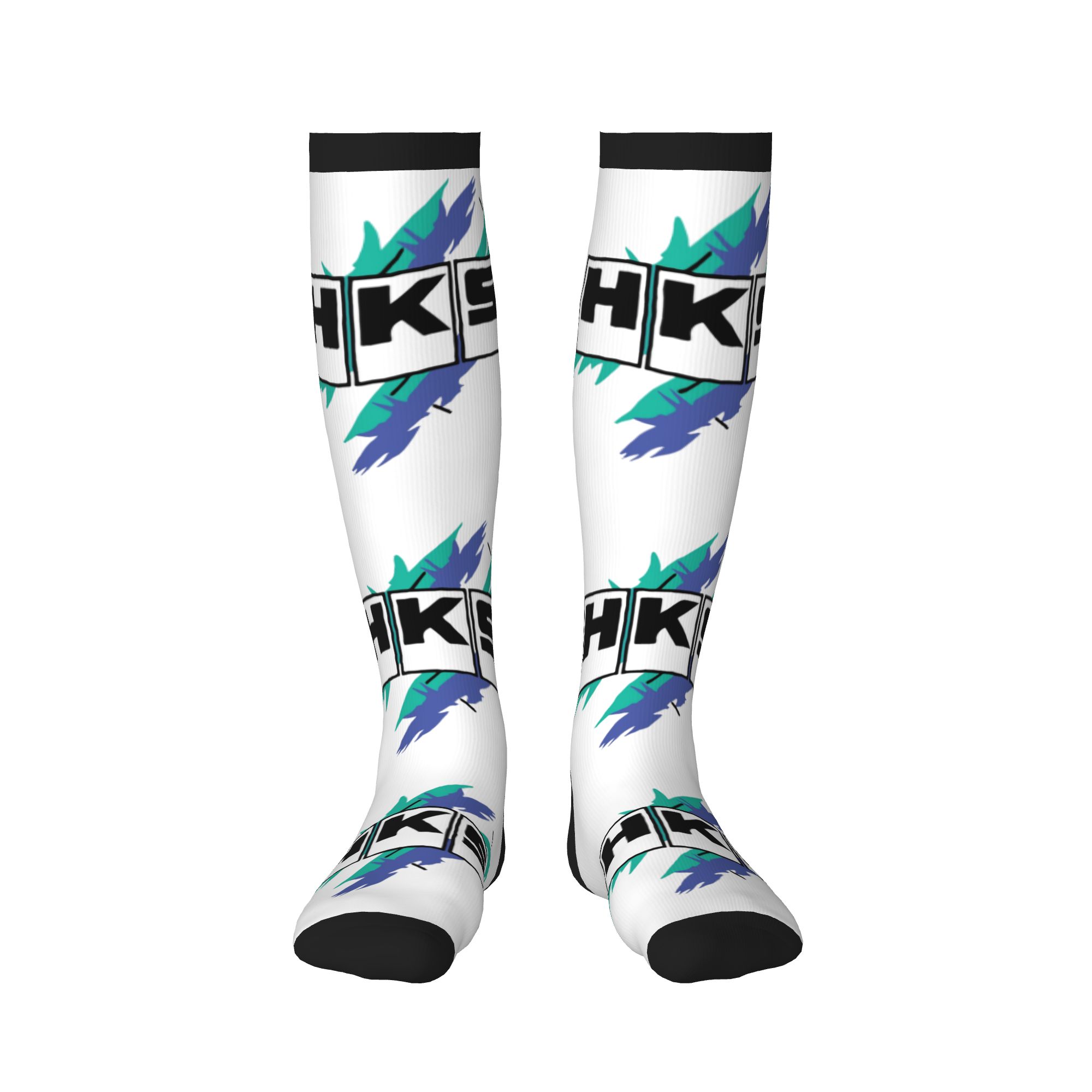 ถุงเท้าลายแฟชั่น HKS โลโก้สไตล - Men'S Fashion Logo บทวิจารณ์และราคา