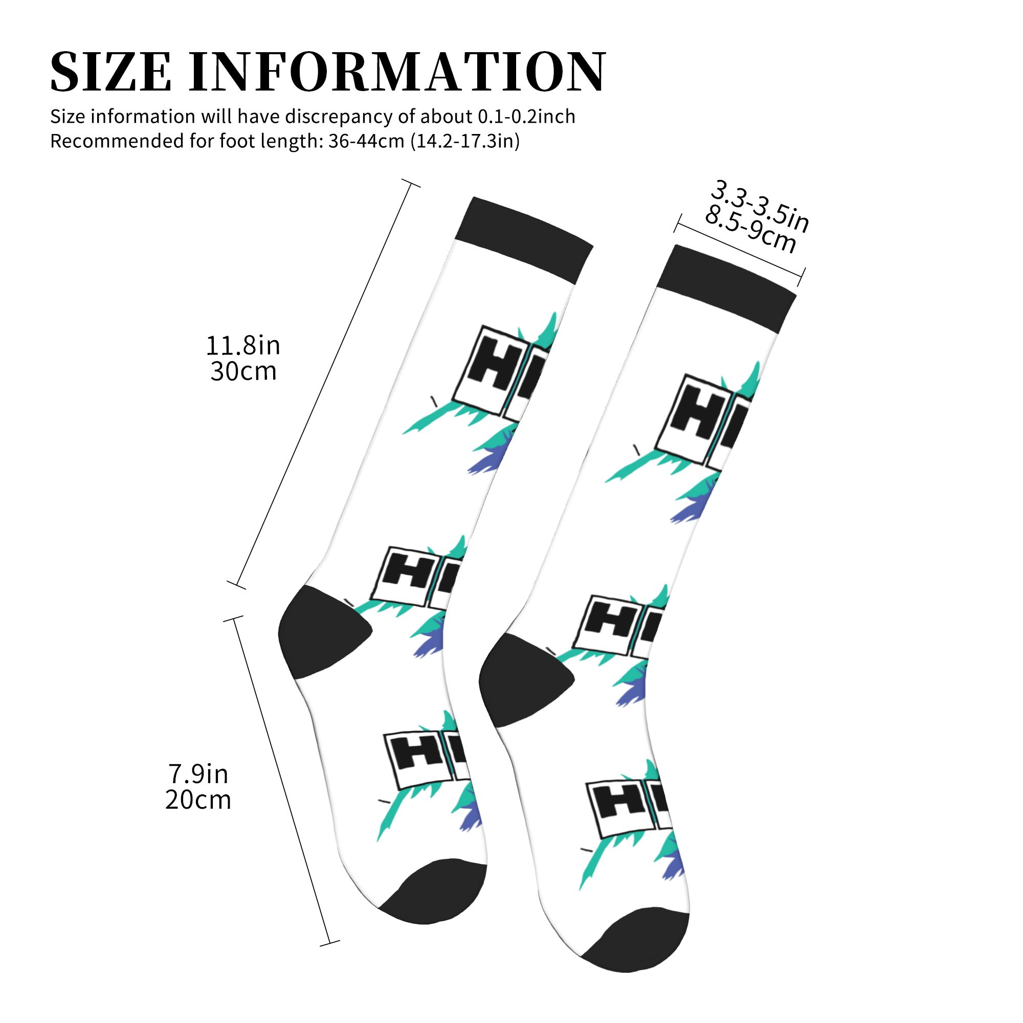 ถุงเท้าลายแฟชั่น HKS โลโก้สไตล - Men'S Fashion Logo บทวิจารณ์และราคา