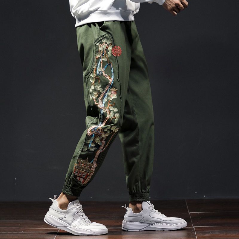 กางเกงลำลองวัยรุ่นผู้ชายเอวยาง - Mens Fashion Young บทวิจารณ์และราคา