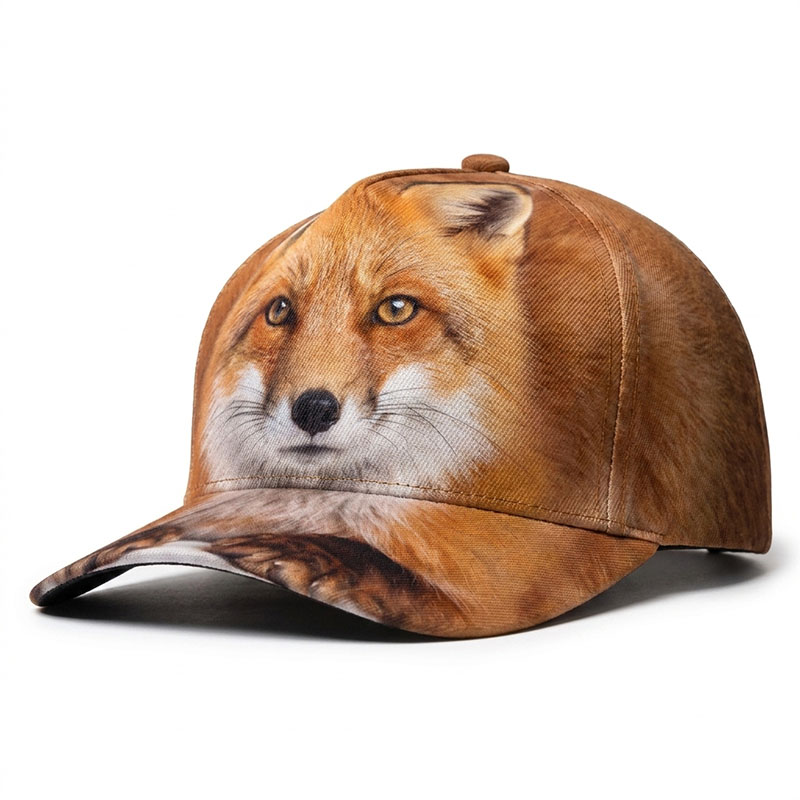 หมวกเบสบอลแบบกำหนดเอง Red Fox  - Trucker Hat Cap บทวิจารณ์และราคา