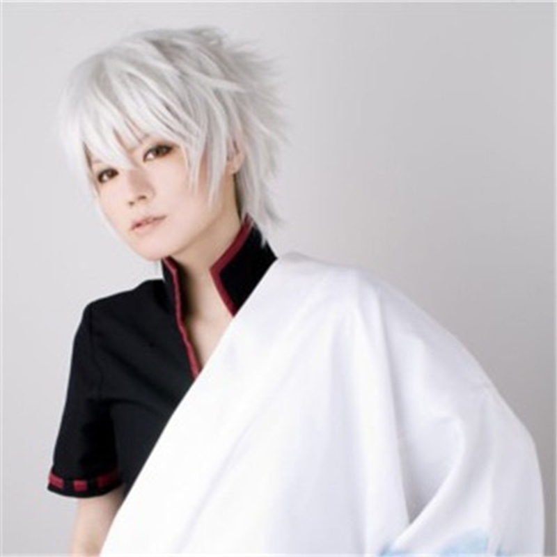 วิกผมคอสเพลย์อนิเมะ สีขาว ผมปล - Men Fashion Hair Style บทวิจารณ์และราคา