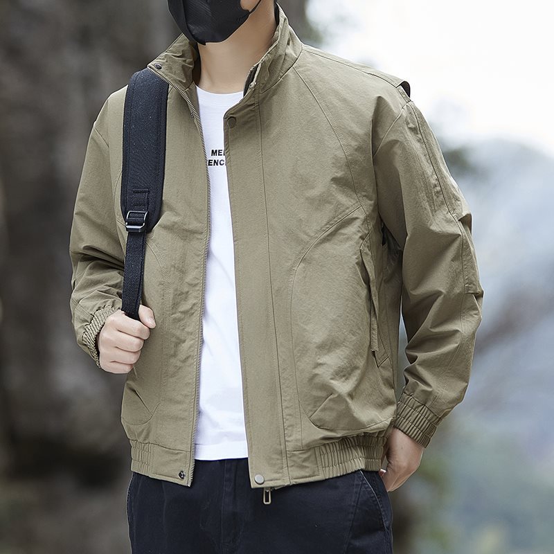 เสื้อแจ็คเก็ตคอปกบางสไตล์ลำลอง - Harrington Jacket บทวิจารณ์และราคา