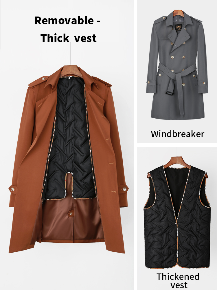 ของแท้เสื้อกันลมผู้ชายสไตล์ยาว - Mens Fashion Young บทวิจารณ์และราคา