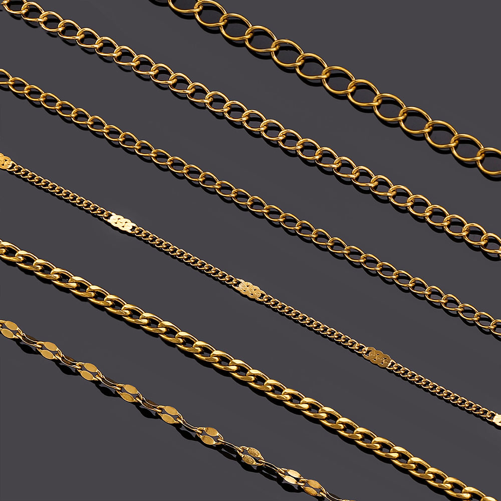 โซ่สแตนเลสสตีลยาว 2 เมตร แบบไข - Men'S Fashion Necklaces บทวิจารณ์และราคา