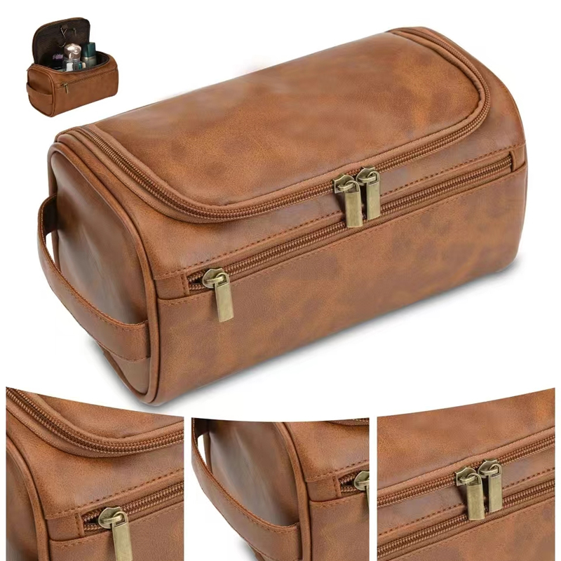 กระเป๋าเครื่องสำอางหนังแบบใหม่ - Men'S Fashion Box บทวิจารณ์และราคา