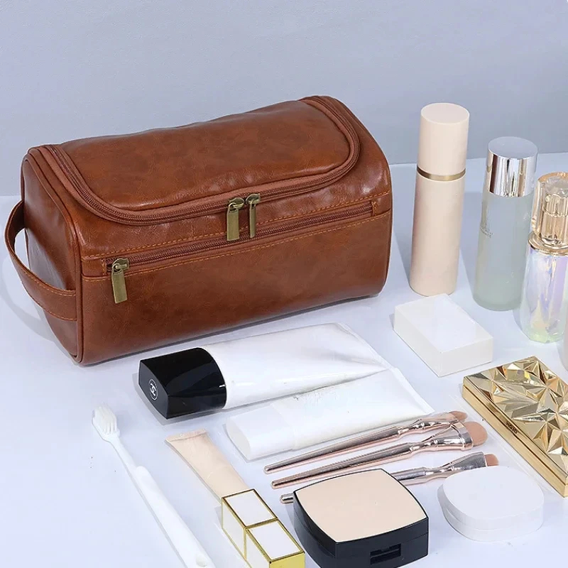 กระเป๋าเครื่องสำอางหนังแบบใหม่ - Men'S Fashion Box บทวิจารณ์และราคา