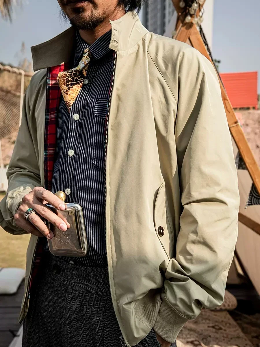 Red Tornado Classic British St - Harrington Jacket บทวิจารณ์และราคา