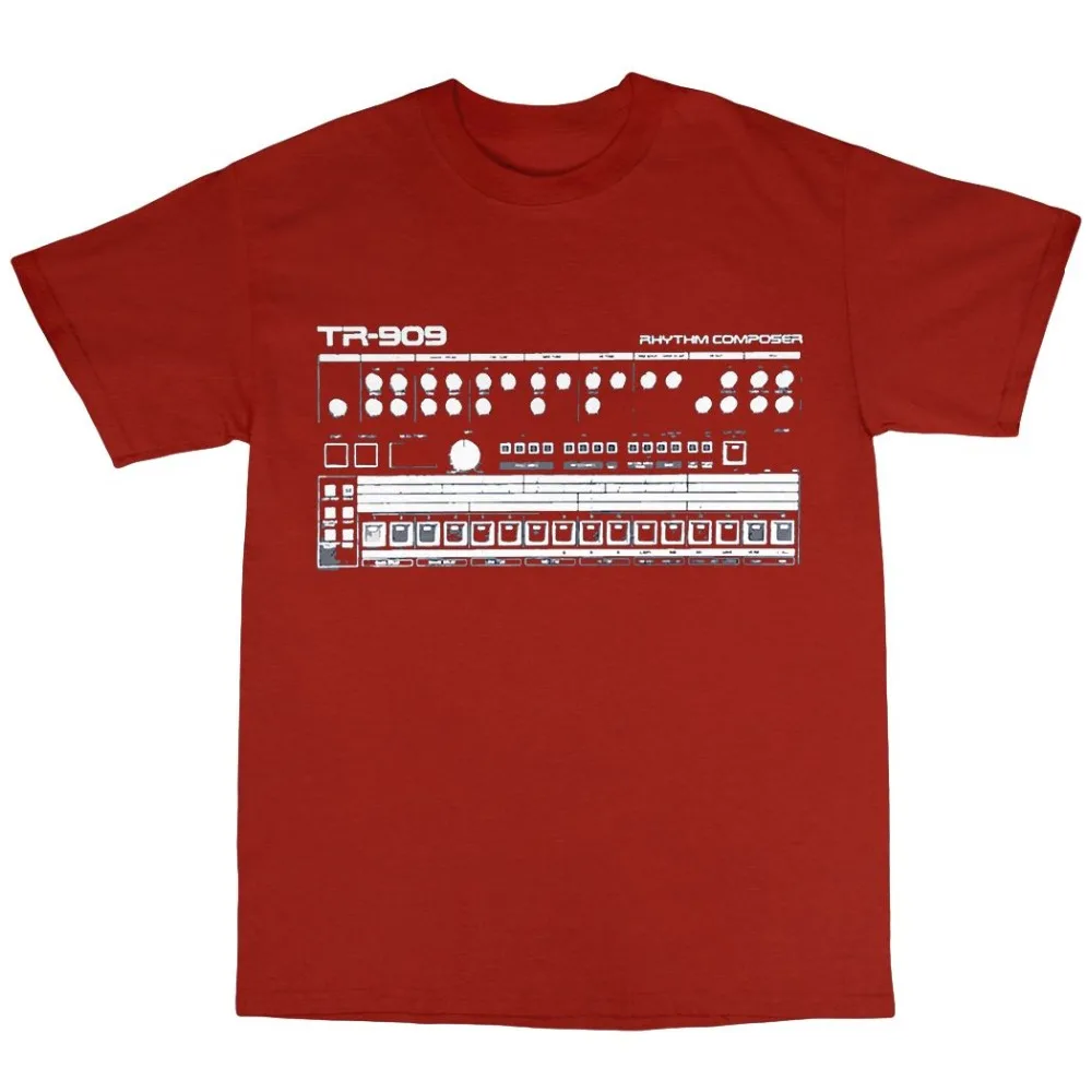 เสื้อยืด Tr-909 Inspired 100%  - Men'S Fashion Online บทวิจารณ์และราคา