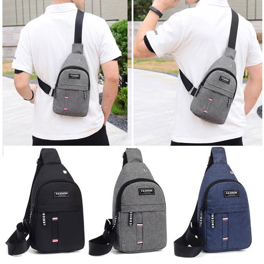 กระเป๋าคาดหน้าอกของผู้ชายแฟชั่ - Men Fashion Korean Style บทวิจารณ์และราคา