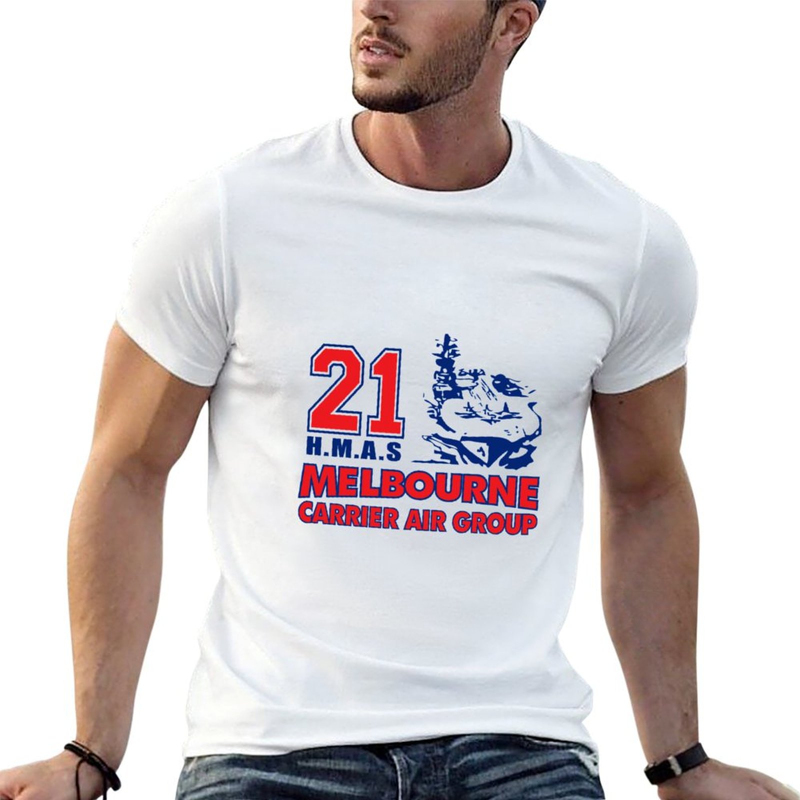 เสื้อยืด HMAS Melbourne Carrie - Mens Fashion Melbourne บทวิจารณ์และราคา