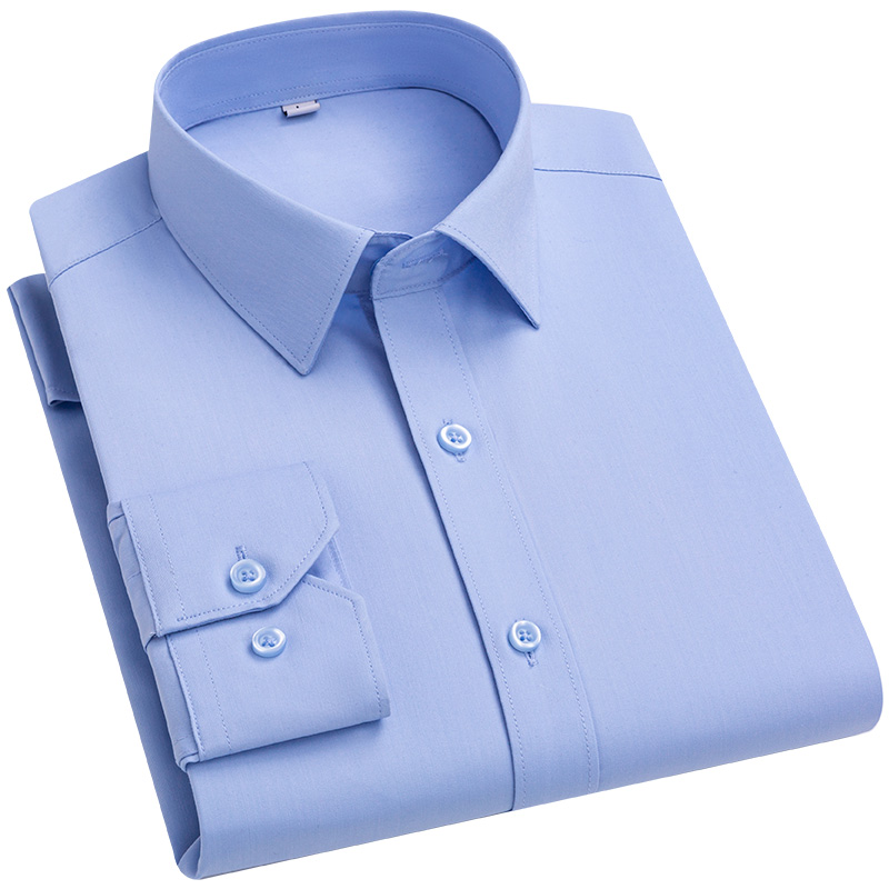 Serat bambu ใหม่เสื้อผู้ชายยืด - Dress Shirt Non-Iron บทวิจารณ์และราคา