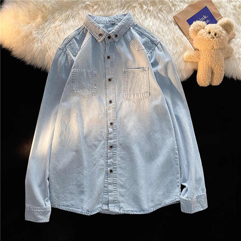 เกาหลีสไตล์ DENIM เสื้อผู้หญิง - Men Fashion Korean Style บทวิจารณ์และราคา