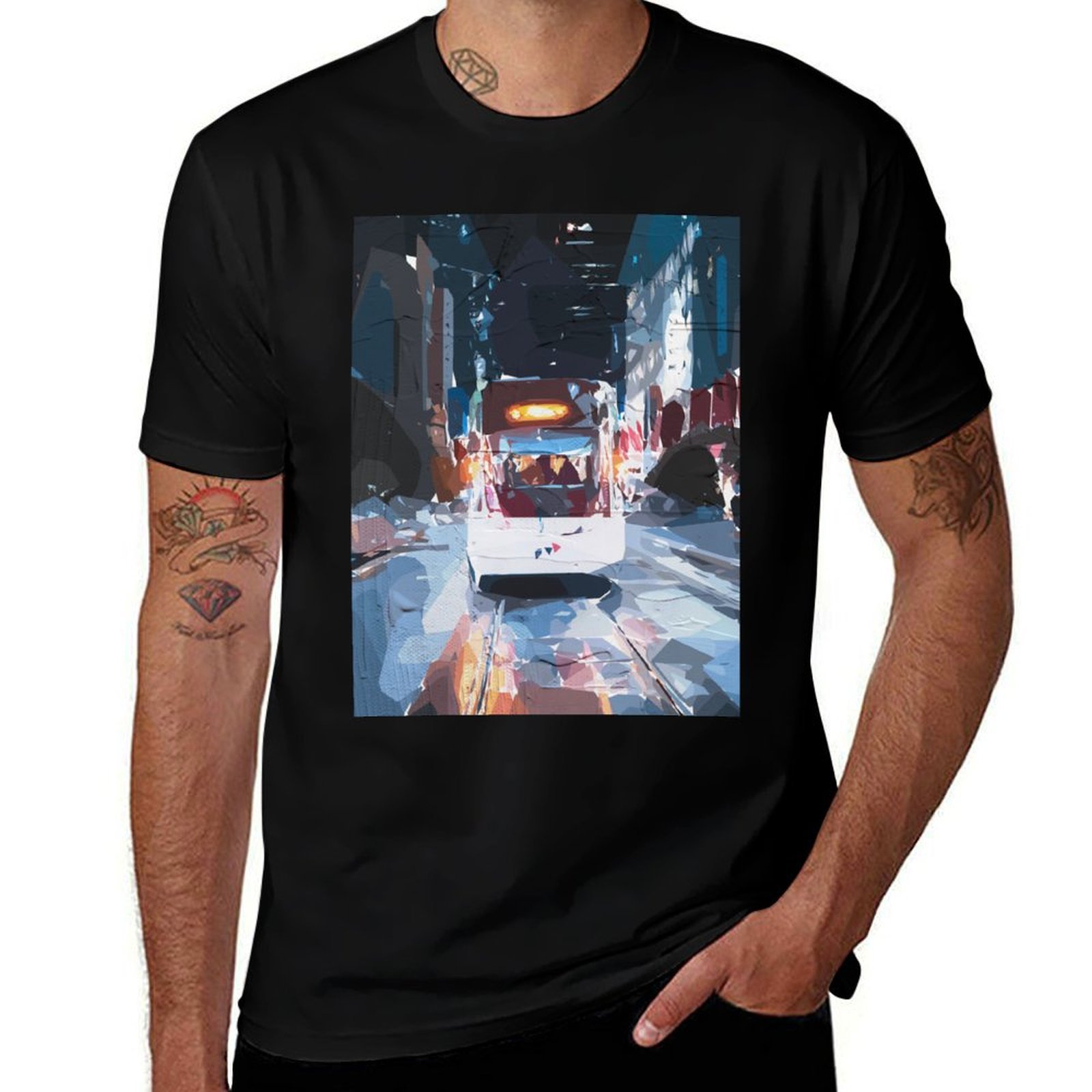 เมลเบิร์น แทรมส์เสื้อยืดแฟชั่น - Mens Fashion Melbourne บทวิจารณ์และราคา