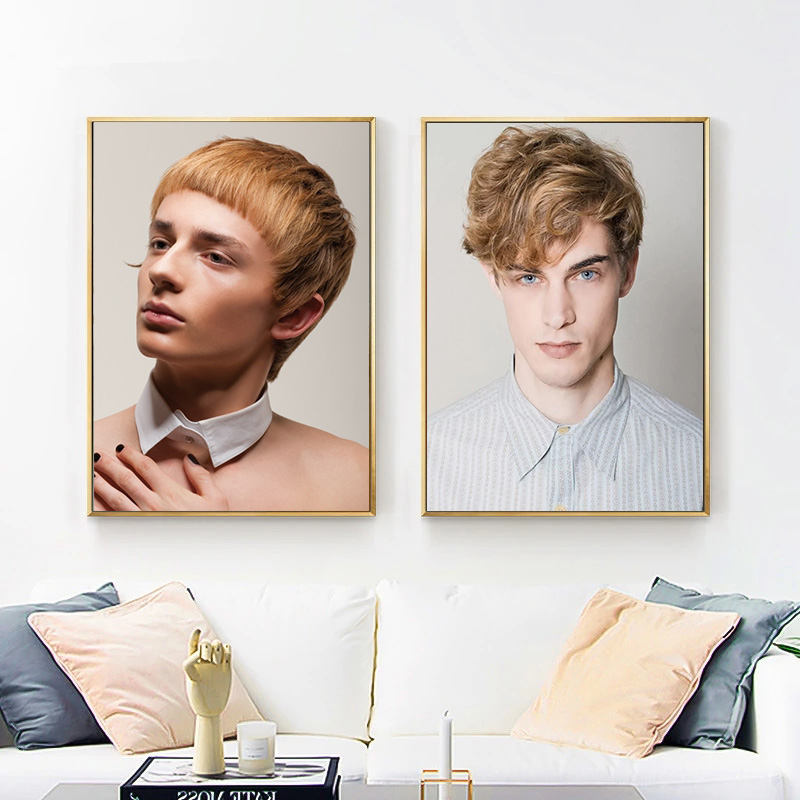 แฟชั่นสำหรับผู้ชายโมเดลทรงผมโป - Men Fashion Hair Style บทวิจารณ์และราคา