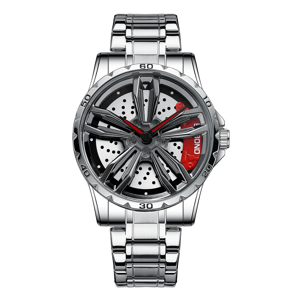 นาฬิกาผู้ชายดุมล้อนาฬิการถจักร - Men'S Fashion Hub บทวิจารณ์และราคา