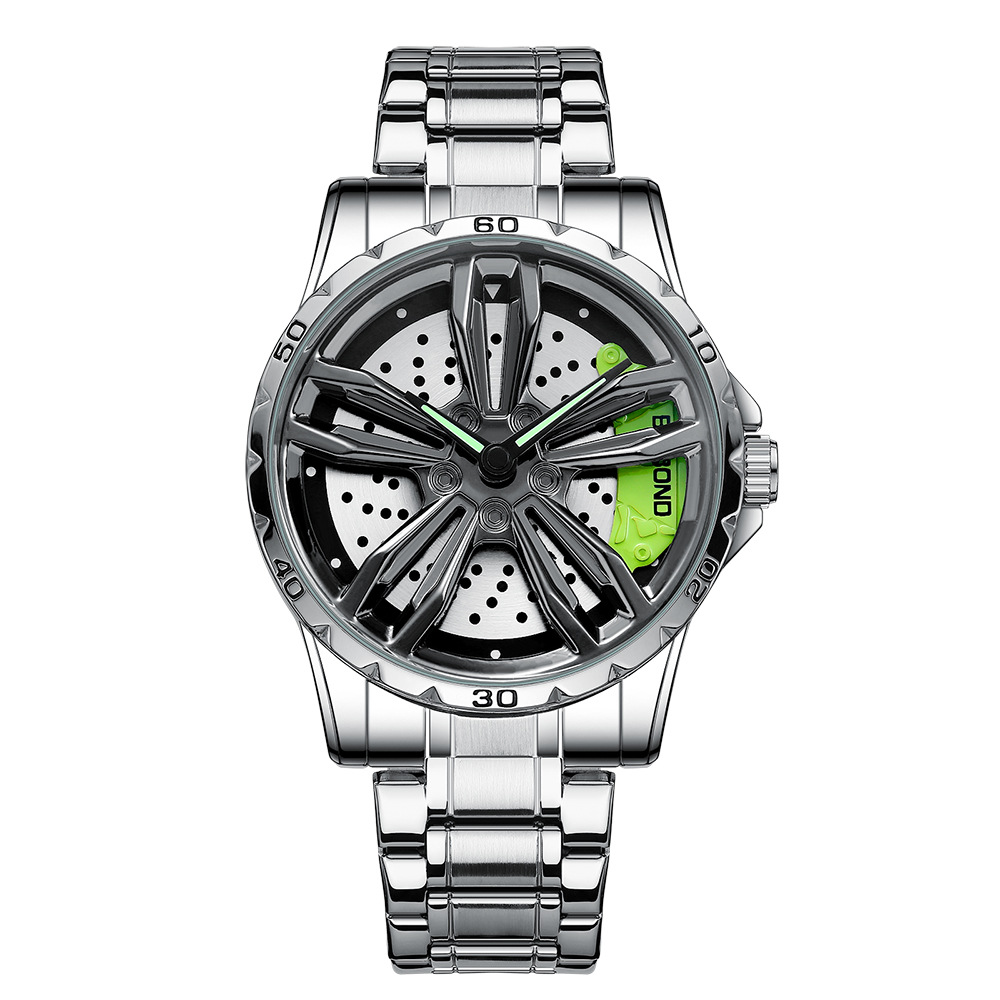 นาฬิกาผู้ชายดุมล้อนาฬิการถจักร - Men'S Fashion Hub บทวิจารณ์และราคา