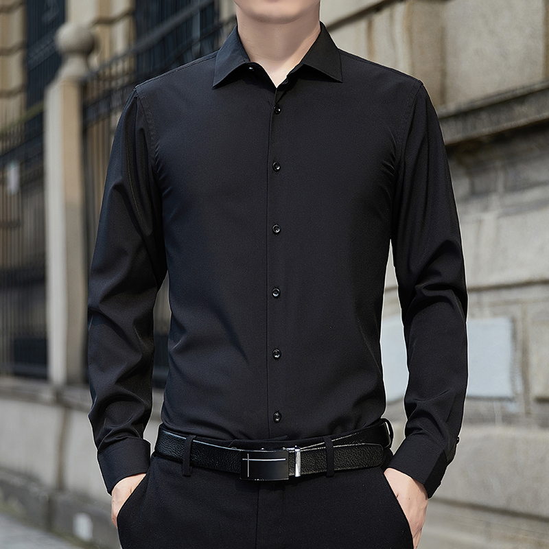 เสื้อเชิ้ตผู้ชายไซส์ใหญ่ สีพื้ - Men'S Fashion Brands บทวิจารณ์และราคา