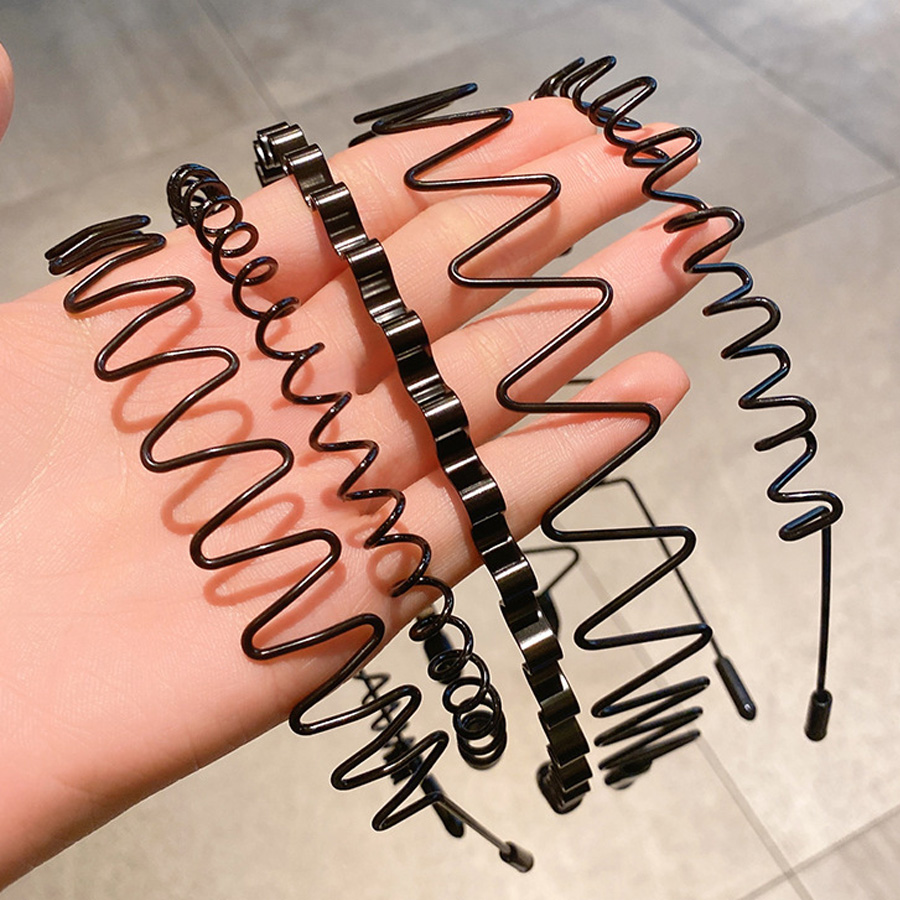 2-5 ชิ้นหยัก Hairband ฤดูใบไม้ - Men Fashion Hair Style บทวิจารณ์และราคา