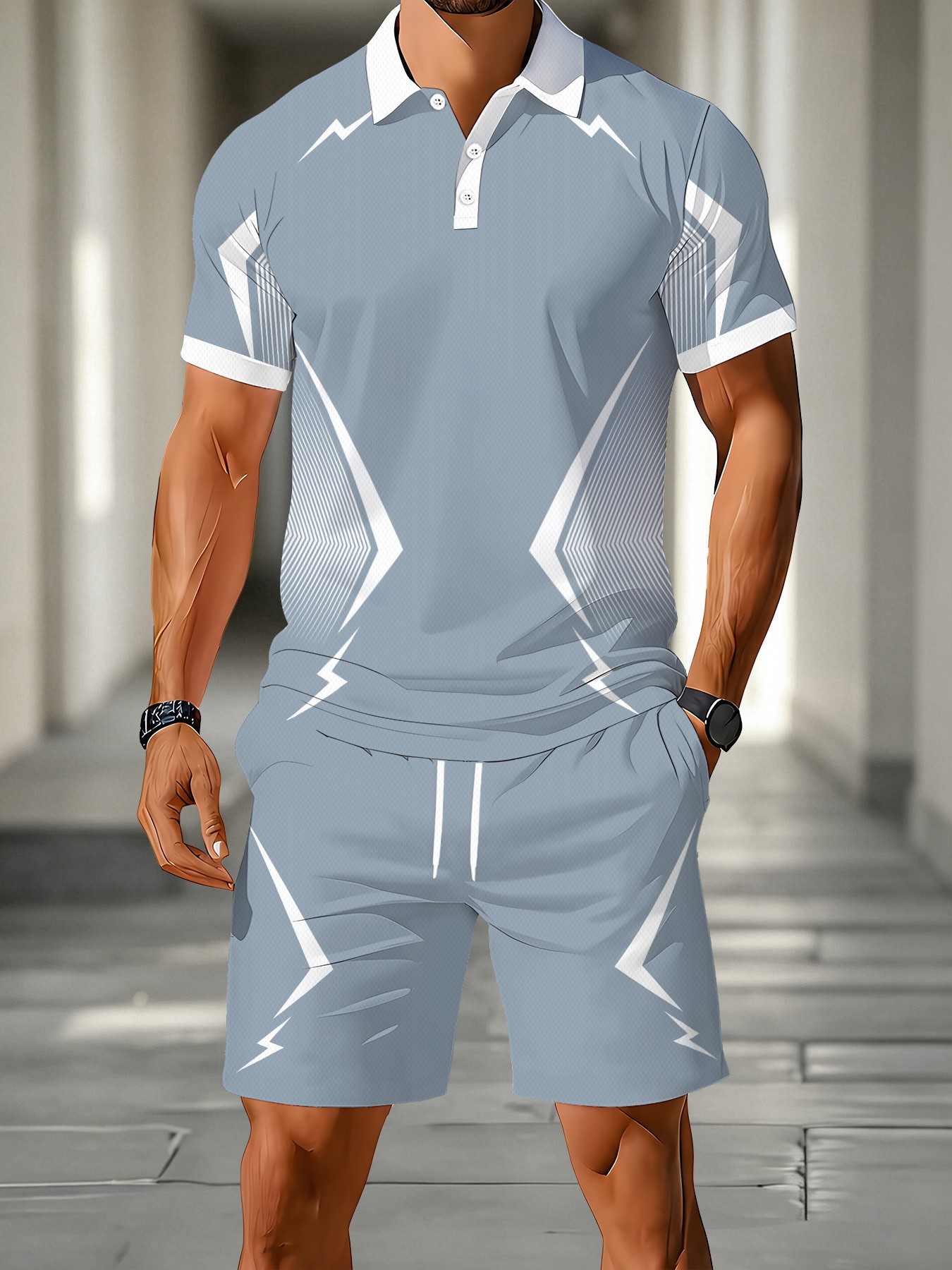 ชุดเสื้อโปโลผู้ชายอเมริกันฤดูร - Men'S Fashion Polo บทวิจารณ์และราคา