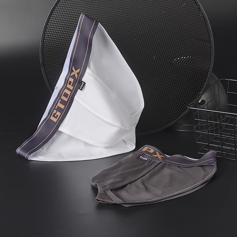 กางเกงในชายทรงโลว์ไรส์ผ้าฝ้าย  - Men'S Fashion Logo บทวิจารณ์และราคา