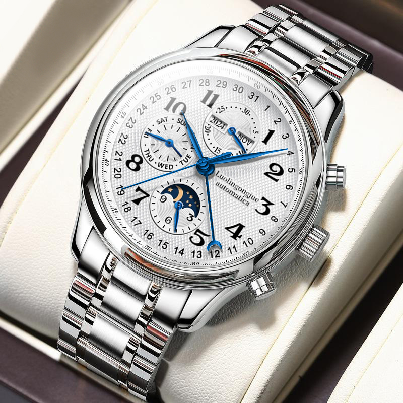 นาฬิกาจักรกลสำหรับนักธุรกิจระด - Mens Fashion Young บทวิจารณ์และราคา