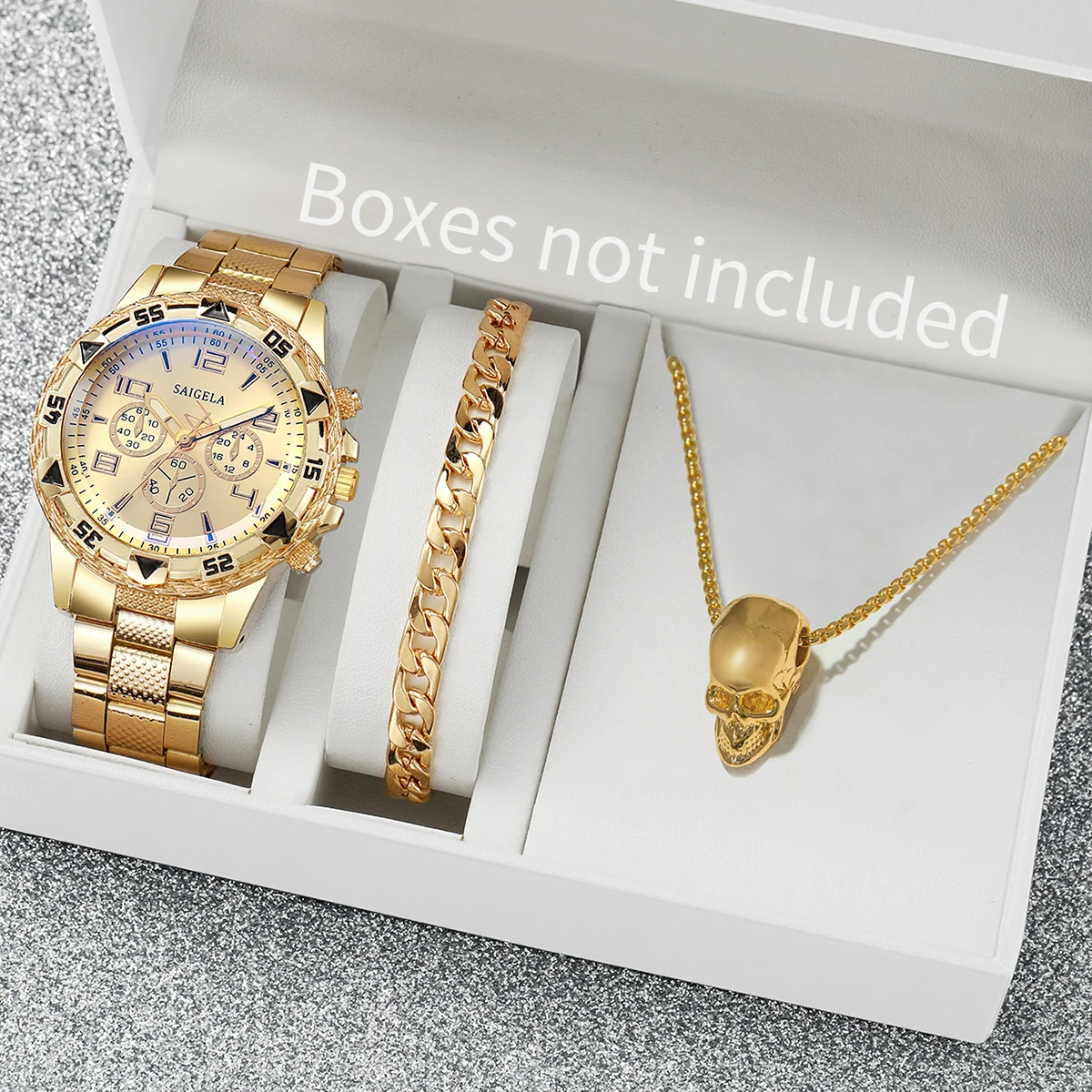 เซ็ตนาฬิกาปริศนาเซอร์ไพรส์กล่อ - Men'S Fashion Box บทวิจารณ์และราคา