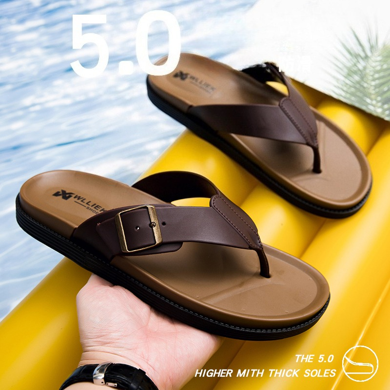 รองเท้าแตะสไตล์เกาหลีแฟชั่นใหม - Men Fashion Korean Style บทวิจารณ์และราคา