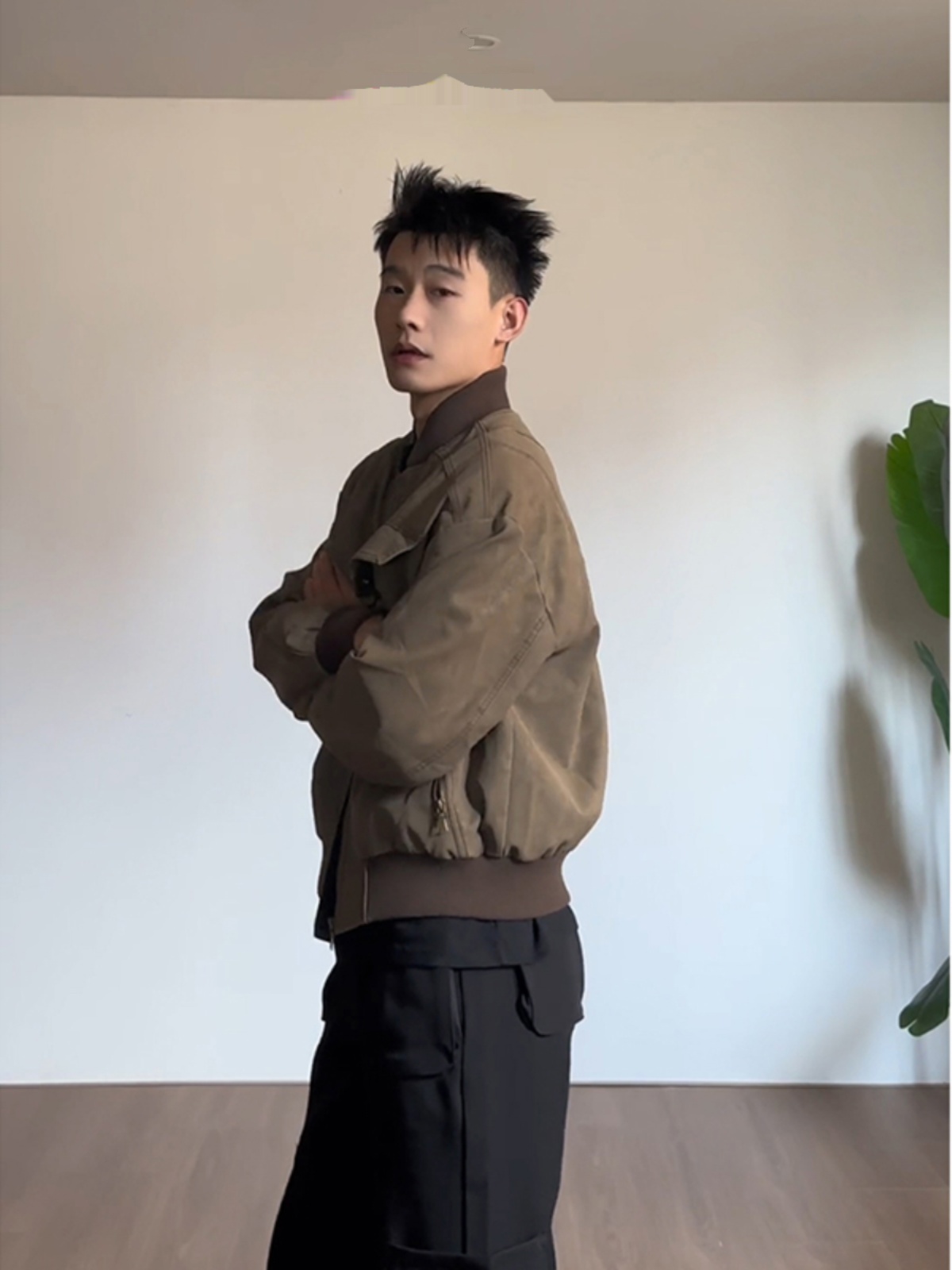แจ็คเก็ตเบสบอลสีน้ำตาลวินเทจสำ - Harrington Jacket บทวิจารณ์และราคา