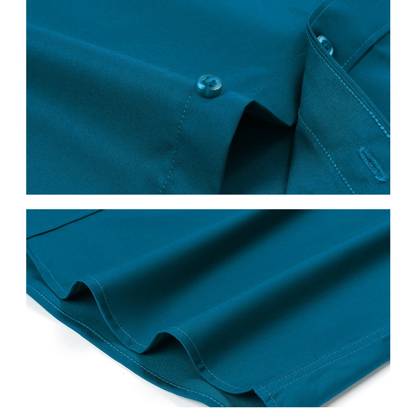 เสื้อยืดแขนยาวสำหรับชายธุรกิจเ - Dress Shirt Non-Iron บทวิจารณ์และราคา
