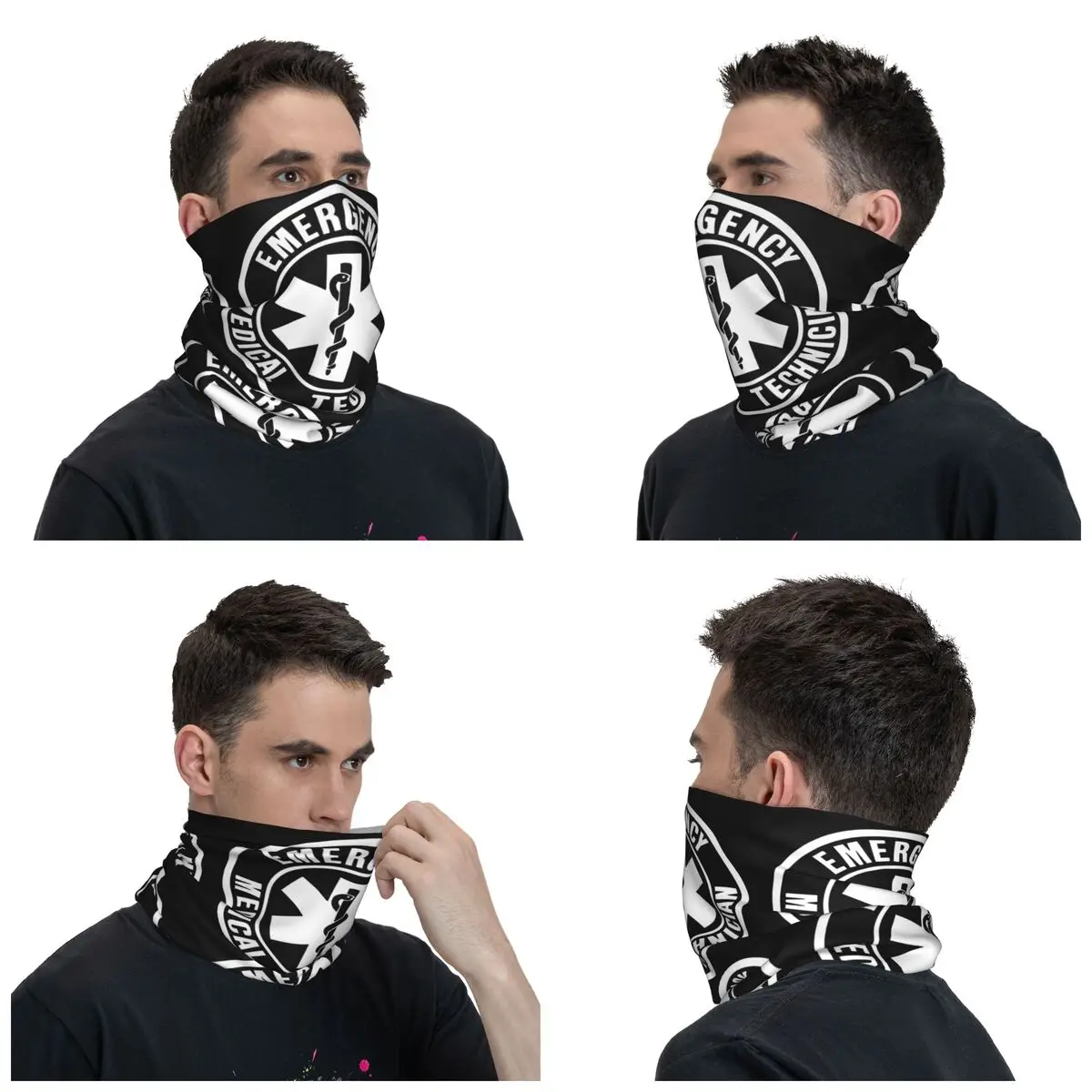 ผ้าพันคอแบบใหม่ลายโลโก้ EMT St - Men'S Fashion Logo บทวิจารณ์และราคา