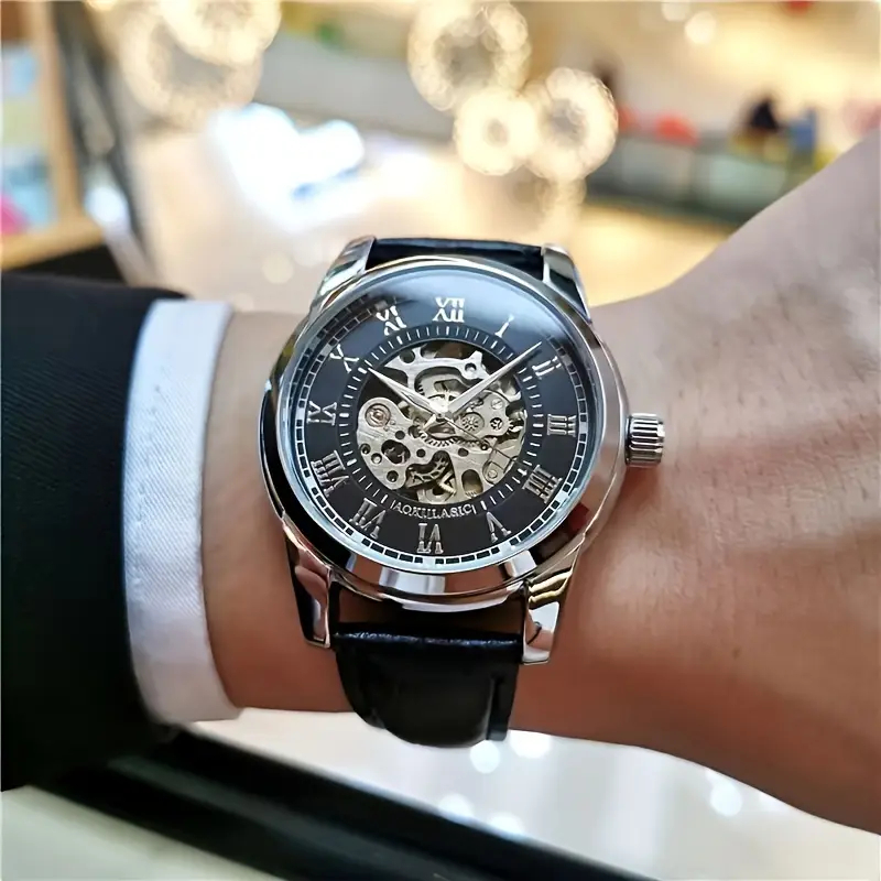 นาฬิกาจักรกลอัตโนมัติสำหรับผู้ - Mens Fashion Young บทวิจารณ์และราคา