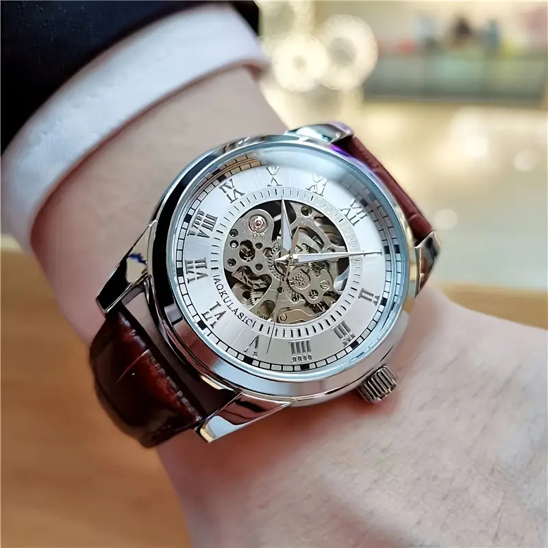 นาฬิกาจักรกลอัตโนมัติสำหรับผู้ - Mens Fashion Young บทวิจารณ์และราคา