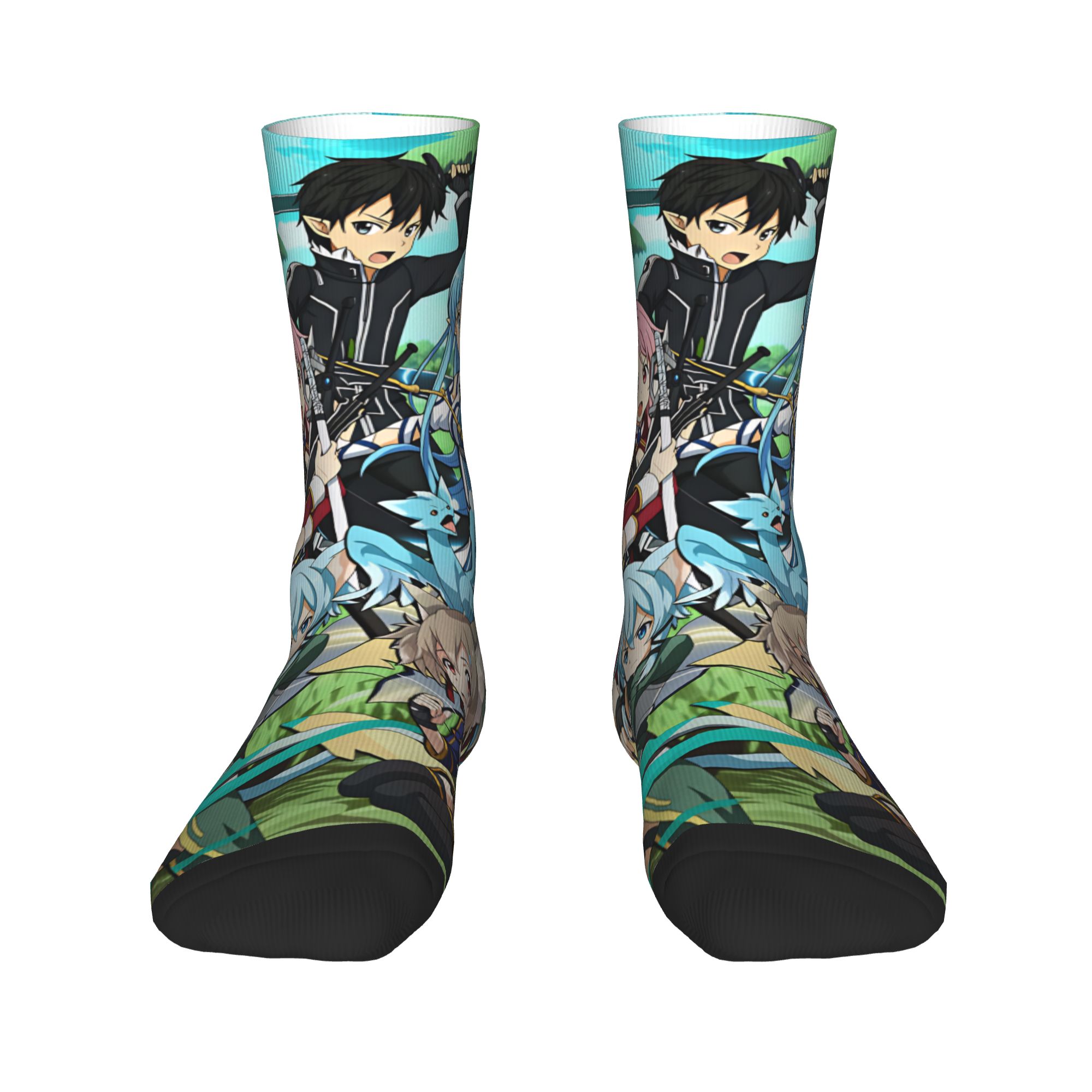ถุงเท้าซอฟต์กราฟฟิก Sword Art  - Men'S Fashion Online บทวิจารณ์และราคา