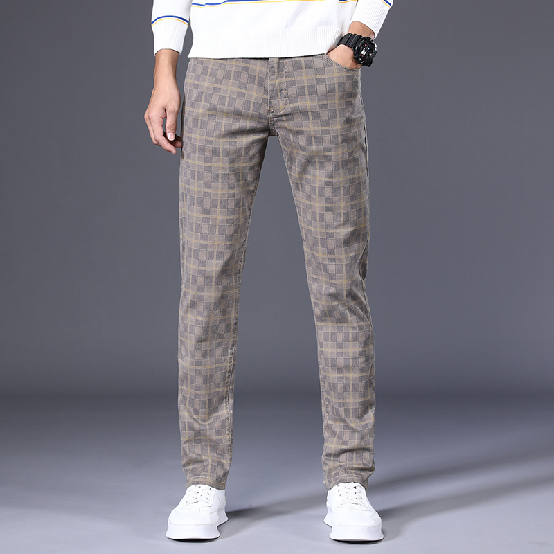 กางเกงลำลองลายสก็อตสุดคลาสสิก6 - Mens Fashion Young บทวิจารณ์และราคา
