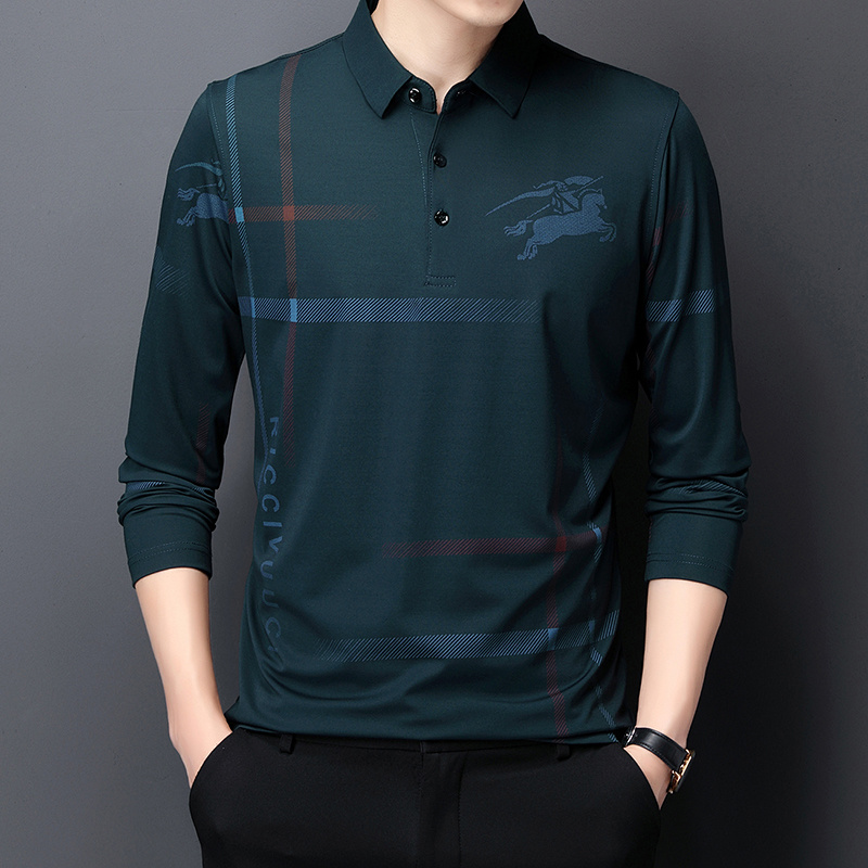 เสื้อโปโลแขนยาวผู้ชายสำหรับฤดู - Men'S Fashion Polo บทวิจารณ์และราคา